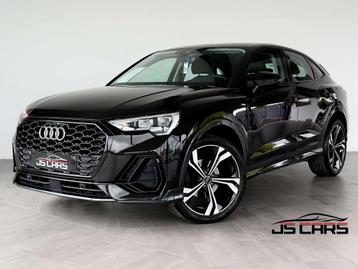 Audi Q3 SPORTBACK2.0TDi S-LINE*COCKPIT*GPS*CUIR*CAMERA*PDC, Autos, Cuir, Achat, Noir, 5 portes