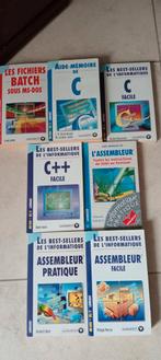 Anciens livres informatiques - Vintage - Assembleur C MS-DOS, Gelezen, Programmeertaal of Theorie, Ophalen of Verzenden, Autre