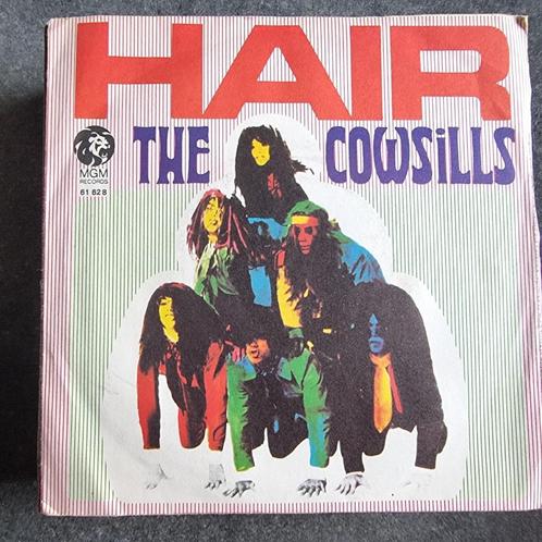 45T The Cowsills - Hair, CD & DVD, Vinyles Singles, Utilisé, Single, Rock et Metal, 7 pouces, Enlèvement ou Envoi