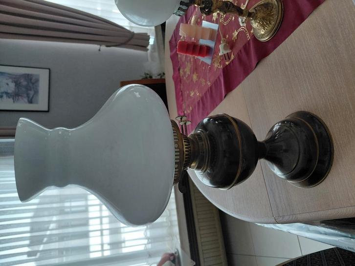 Vintage olielamp, Maison & Meubles, Lampes | Autre, Neuf, Enlèvement