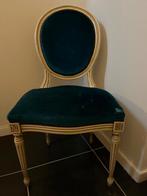 oude blauwe stoel velvet, Enlèvement