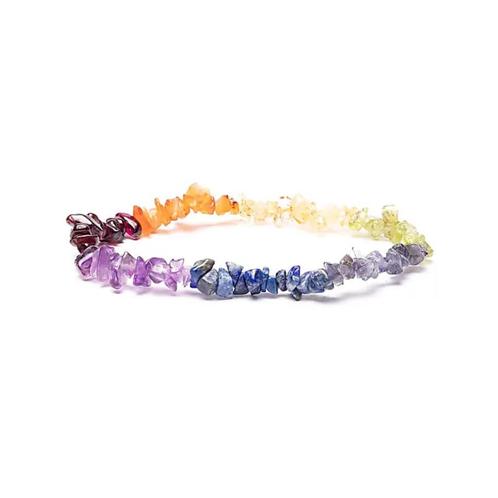 splitarmband 7 chakra's, Handtassen en Accessoires, Edelstenen, Nieuw, Ophalen of Verzenden
