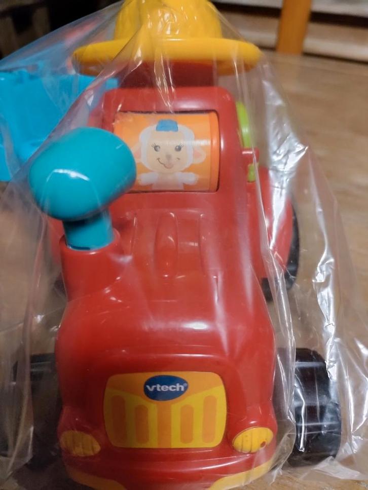 VTech traktor met kar en geitjes, Enfants & Bébés, Jouets | Véhicules en jouets, Comme neuf, Enlèvement