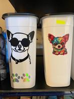 Laatste voercontainers met chihuahua aan outletprijs., Animaux & Accessoires, Accessoires pour chiens, Enlèvement ou Envoi, Neuf