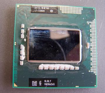 CPU Intel quad Core Mobile i7-720QM 1,6 GHz - 2,8 GHz SLBLY, Enlèvement ou Envoi, Utilisé, 4-core