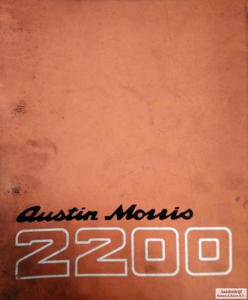 Handboek Austin Morris 2200 Wolseley six AKD7991, Autos : Divers, Modes d'emploi & Notices d'utilisation, Enlèvement ou Envoi
