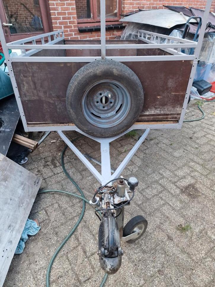 aanhangwagen/aanhanger 240x130 cm, Auto diversen, Aanhangers en Bagagewagens, Gebruikt, Ophalen