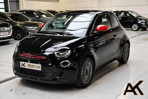 Fiat 500E 24 kWh Red Elektrisch - NAVI / SMARTLINK / PDC, Auto's, Fiat, Bedrijf, Te koop, 500E, ABS, Airbags, Airconditioning