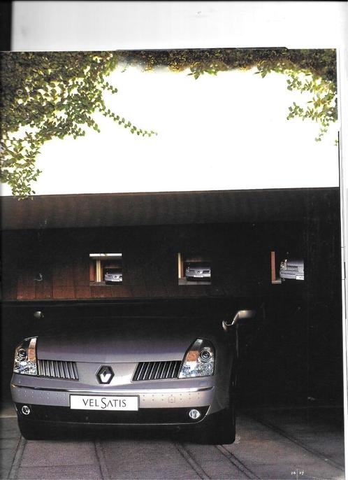 RENAULT VEL SATIS,  2004, Boeken, Auto's | Folders en Tijdschriften, Zo goed als nieuw, Renault, Ophalen of Verzenden