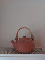Terracotta theepot - terracotta theepot, Huis en Inrichting, Ophalen, Zo goed als nieuw