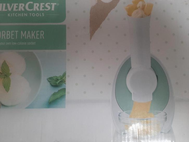 Sorbetmaker, Elektronische apparatuur, IJsmachines, Nieuw, Ophalen of Verzenden