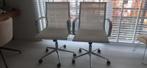 2 bureaustoelen, Ophalen, Gebruikt, Wit, Bureaustoel