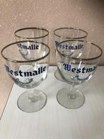 6 vieux verres Westmalle (verres d'abbaye)/ont encore de nom, Enlèvement ou Envoi