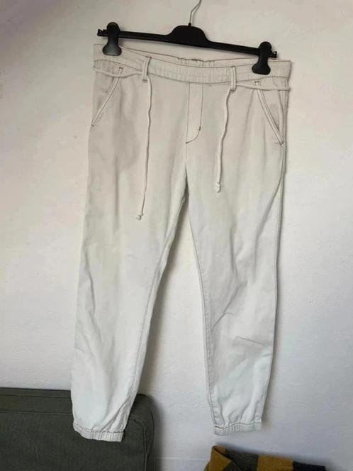 lichtgrijze lange broek dames Roxy small, Kleding | Dames, Broeken en Pantalons, Gedragen, Maat 36 (S), Grijs, Lang, Verzenden