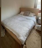 Twee persoon Bed "Te Koop" Inclusief Matras, Ophalen of Verzenden