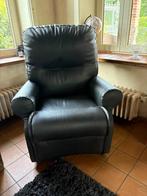 Zwarte relax elektrisch, Huis en Inrichting, Ophalen, Zo goed als nieuw, Eenpersoons