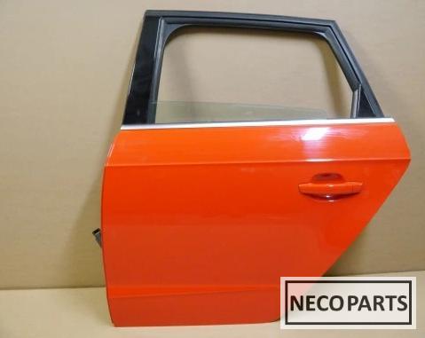 AUDI A3 8V ACHTERDEUR LINKS ORIGINEEL KLEUR LY3T SPORTBACK, Auto-onderdelen, Interieur en Bekleding, Audi, Gebruikt, Ophalen of Verzenden