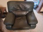 Lederen fauteuil met 1 zitplaats, Ophalen, Gebruikt, 100 tot 125 cm, Leer