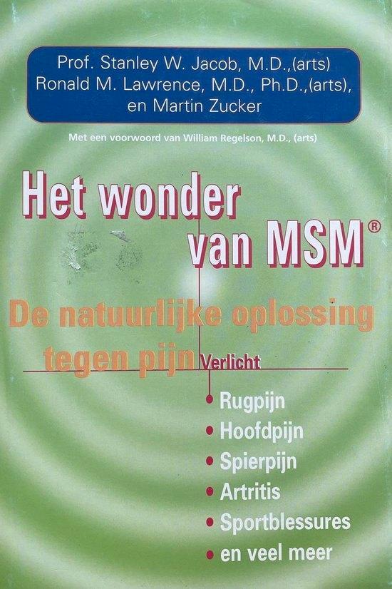 Het wonder van MSM Martin Zucker 253 blz, Livres, Science, Comme neuf, Enlèvement ou Envoi