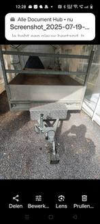 Aanhangwagen ongeremd aluminium, Ophalen of Verzenden