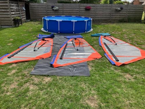 Kinder zeilen / kinder tuigage windsurf, Watersport en Boten, Windsurfen, Zo goed als nieuw, Zeil, Ophalen