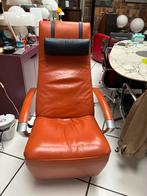 Fauteuil jori Relax — modèle Brainbuilder, Huis en Inrichting, Ophalen of Verzenden, Zo goed als nieuw, Leer