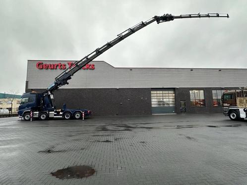 Volvo FH 16.650 8X2 + EFFER 1855/8S + JIB 6S HEAVY DUTY KRAA, Auto's, Vrachtwagens, ABS, Achteruitrijcamera, Airconditioning, Centrale vergrendeling