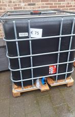 Zwarte Regenton, IBC, opvangvat, reservoir, anti algen, 150 litres ou plus, Comme neuf, Synthétique, Enlèvement