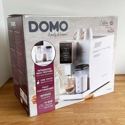 Volautomatische espressomachine - 19 bar - met melkreservoir, Elektronische apparatuur, Koffiezetapparaten, Nieuw, Koffiebonen