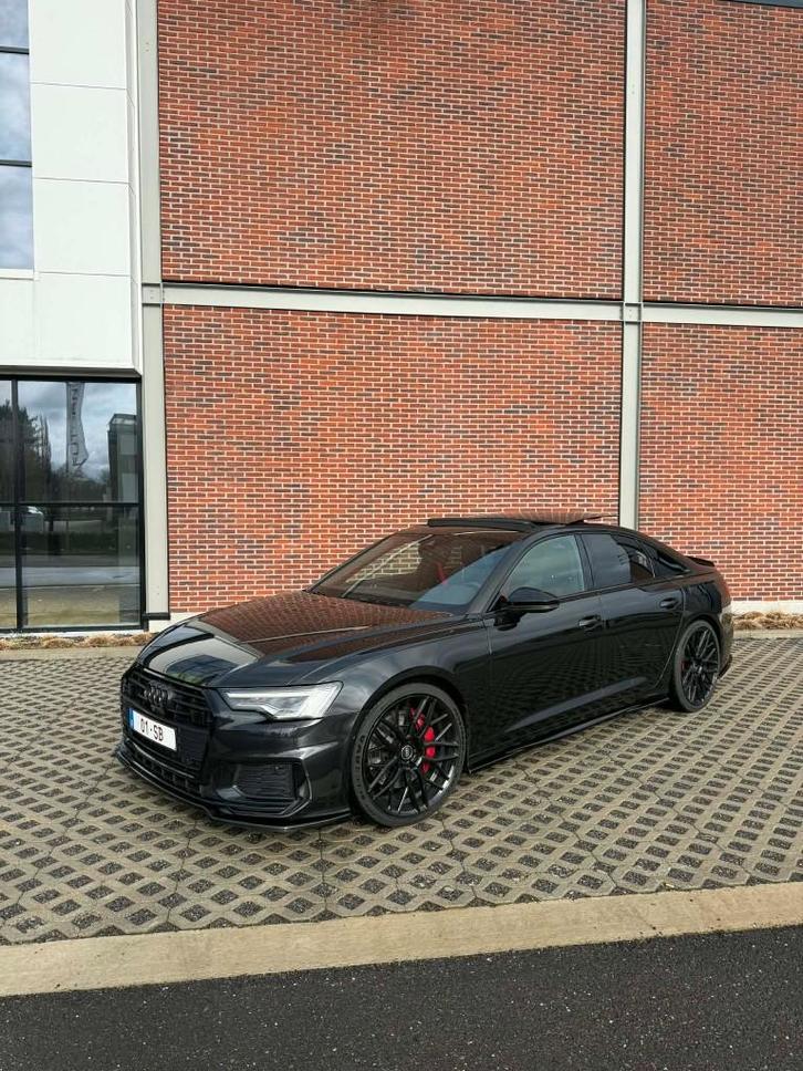 Audi A6 55 TFSI e S line – 367 pk – BTW wagen – 80.000 km, Autos, Audi, Particulier, A6, Caméra 360°, 4x4, ABS, Caméra de recul