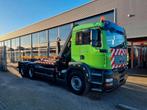 MAN TGA 33.400 6X4 Haakarm/ Hiabkrane 166-3DUO (bj 2007), Auto's, Vrachtwagens, 400 pk, Zwart, MAN, Mistlampen