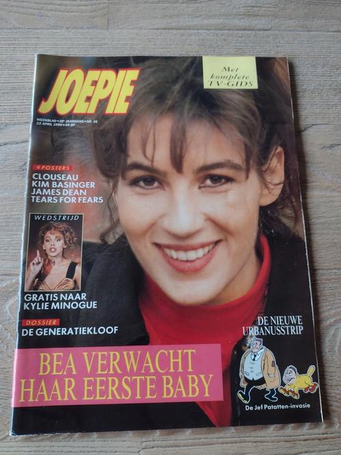 JOEPIE MAGAZINE 1990: BEA VAN DER MAAT-DAVID BOWIE-MADONNA, Verzamelen, Tijdschriften, Kranten en Knipsels, Tijdschrift, 1980 tot heden