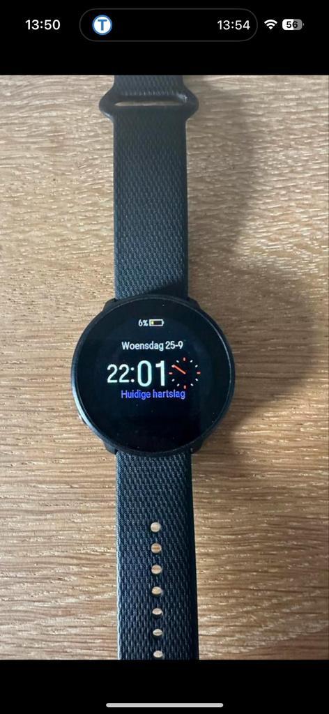 Polar Unite, Handtassen en Accessoires, Sporthorloges, Gebruikt, Android, Zwart, Afstand, Calorieverbanding, GPS, Hartslag, Slaap