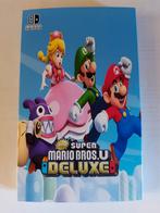 New Super Mario Bros U : Deluxe (fourreau), Games en Spelcomputers, Ophalen, Nieuw