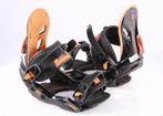 Fixations de snowboard S M NITRO FREESTYLE CUSTOMnoir/orange, Envoi, Utilisé, Fixations
