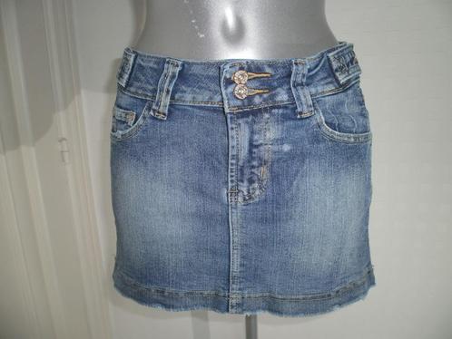 Tanna jeans rokje denim rok versleten look 'M' twee ritsen, Kleding | Dames, Rokken, Zo goed als nieuw, Maat 38/40 (M), Blauw