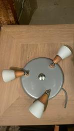 Plafondlamp 3 lampen, Ophalen of Verzenden, Zo goed als nieuw, Metaal