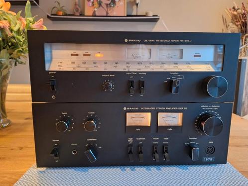 Sanyo DCA311 versterker / amplifier + FMT611LU tuner, Audio, Tv en Foto, Stereoketens, Zo goed als nieuw, Overige merken, Ophalen