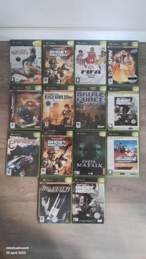 Diverse Xbox original games. UPDATE 30/04, Games en Spelcomputers, Games | Xbox Original, Zo goed als nieuw, Ophalen of Verzenden