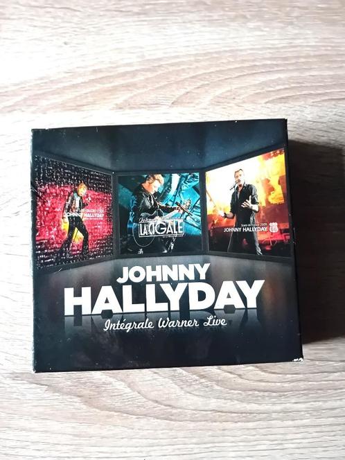 Johnny Hallyday Warner Live complete boxset, 7 cd's + 5 dvd', Cd's en Dvd's, Cd's | Rock, Rock-'n-Roll, Verzenden
