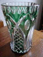 antiek: kristal gelsepen vaas val st lambert, Antiek en Kunst, Ophalen