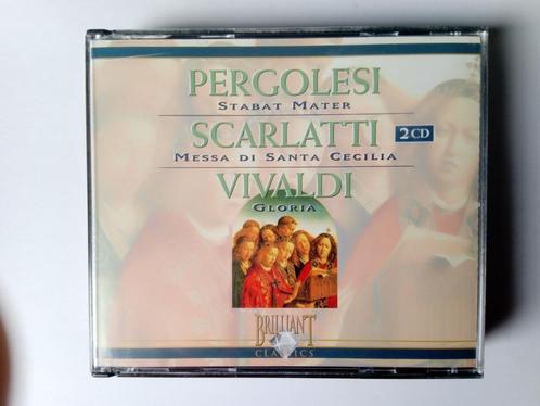 Pergolesi: Stabat Mater - Scarlatti Messa di Santa Cecilia, Cd's en Dvd's, Cd's | Klassiek, Zo goed als nieuw, Vocaal, Ophalen of Verzenden