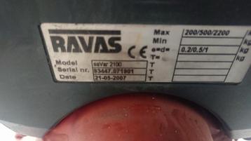 Ravas 2100 weegpalletwagen  beschikbaar voor biedingen