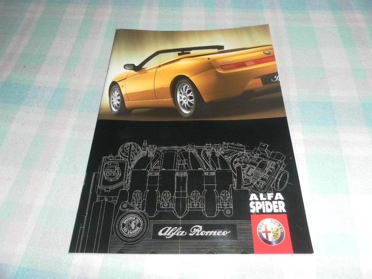 Brochure de l'Alfa Romeo Spider 05-1998 NL, Livres, Autos | Brochures & Magazines, Alfa Romeo, Enlèvement ou Envoi