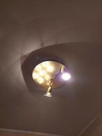 Plafondverlichting, Huis en Inrichting, Lampen | Plafondlampen, Ophalen of Verzenden, Metaal, Zo goed als nieuw