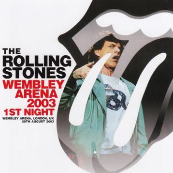 2 CD's - ROLLING STONES - Live Wembley 2003 beschikbaar voor biedingen
