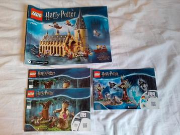 Lego Harry Potter handleiding 75954 75967 75945