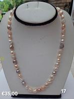 Handgemaakt collier/ketting van ECHTE PARELS., Handtassen en Accessoires, Kettingen, Ophalen of Verzenden, Nieuw