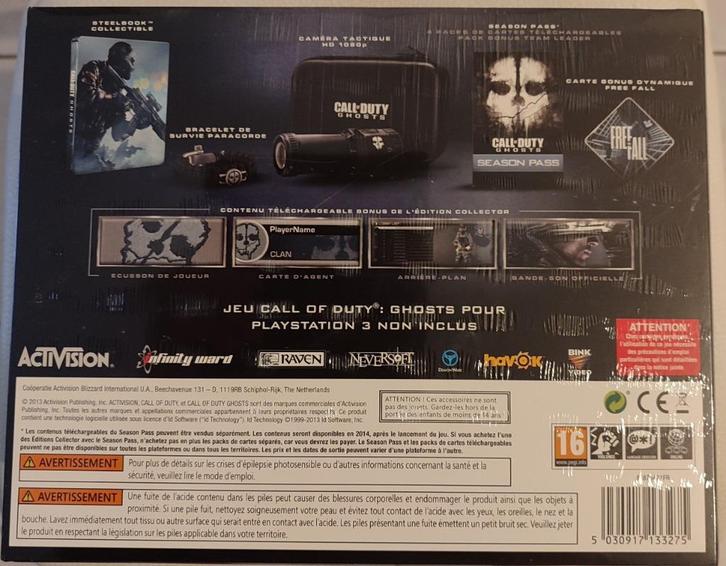 Call of Duty Ghosts Prestige Edition, Games en Spelcomputers, Games | Sony PlayStation 3, Nieuw, Overige genres, Ophalen of Verzenden
