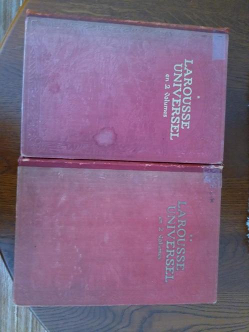 Larousse universel en 2 volumes 1922/1923 Claude Augé, Antiquités & Art, Antiquités | Livres & Manuscrits, Enlèvement ou Envoi